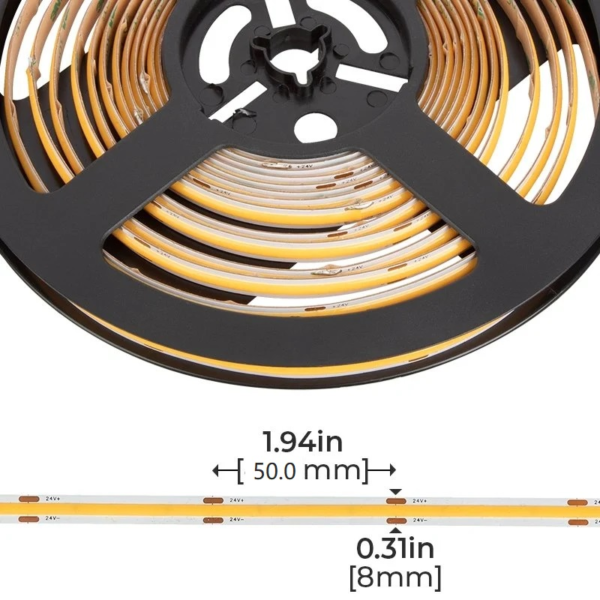 320leds cob strip light