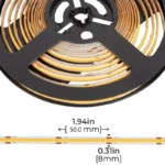 320leds cob strip light