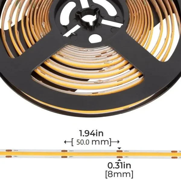 320leds cob strip light