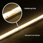 Tunable white led strip