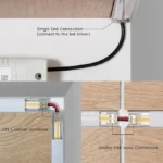 cob led strip connector