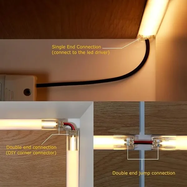 cob led strip light connector