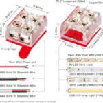 cob led tape connector