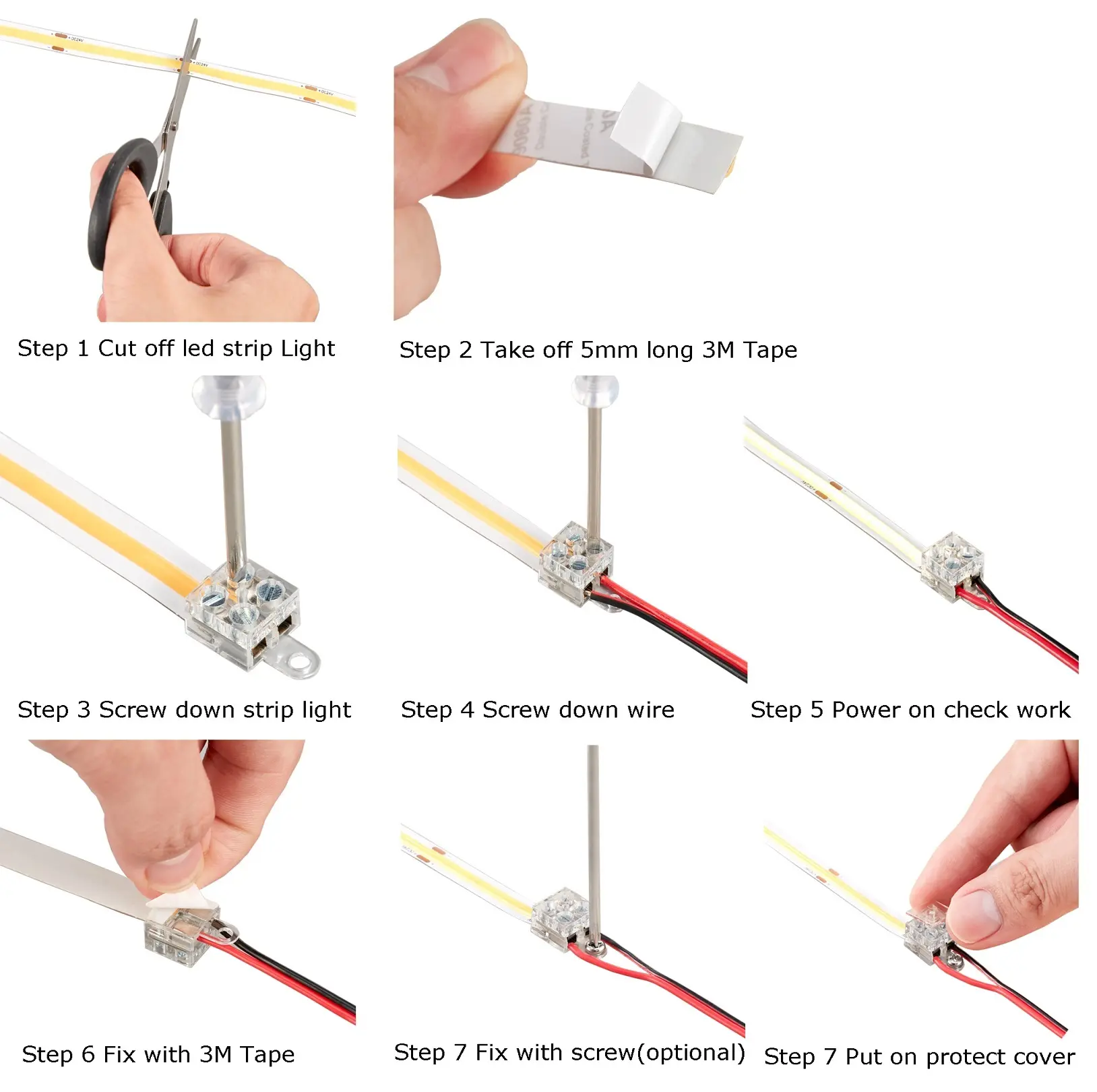 led strip light connector