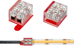 screw block led stirp connector